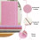 Glitter Pens and Notepads Set A5 Hardcover Diary 200 Lined 3
