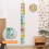 Groeimeter voor kinderen met houten frame (1 stuk) 6