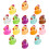 KALLORY hars dierenbeeldjes set van 50 stuks 4