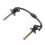 Schwarzer, antiker bronzefarbener Holzkisten-Ziehgriff, 64 mm oder 96 mm 7