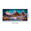 Capa de porta de garagem natalina com desenho de boneco de neve, 82x188 polegadas 3
