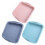Forma quadrada de silicone antiaderente para bolo, 20x20 cm (8x8 polegadas) 5