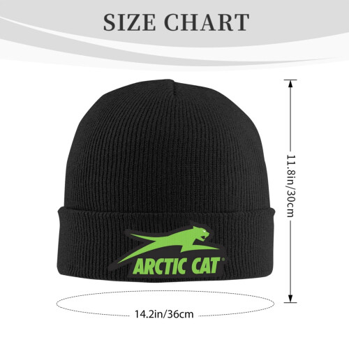 Σκούφος Arctic Cat με χειμωνιάτικο ζεστό πλεκτό καπέλο-κρανίο 1