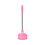Toilettenpömpel, grau, rosa oder blau, verstärkter Becher 2