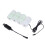 USB til 1,5V-6V D-batterierstatning for LED-lys 8
