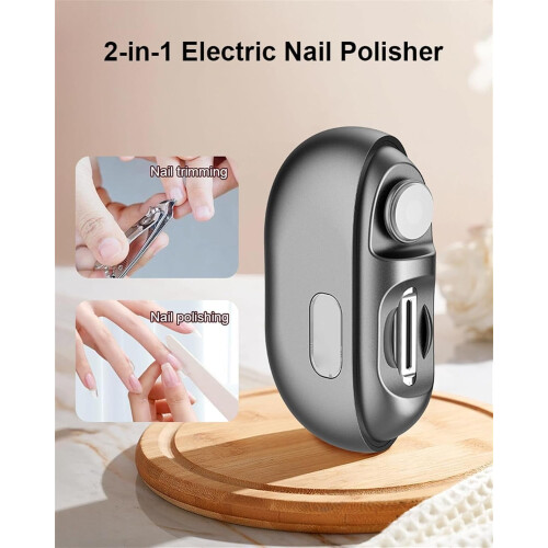 Vueeze Easyclip Smart Nagelknipser mit Schere und Schleiffunktion 2
