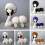 GROFRY Wintermuts en manchetten set van imitatiebont (1 set) 2
