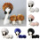 GROFRY Wintermuts en manchetten set van imitatiebont (1 set) 3