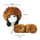 GROFRY Wintermuts en manchetten set van imitatiebont (1 set) 6