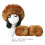 GROFRY Wintermuts en manchetten set van imitatiebont (1 set) 8