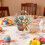 Set di 6 uova decorative pasquali in acrilico multicolore 6