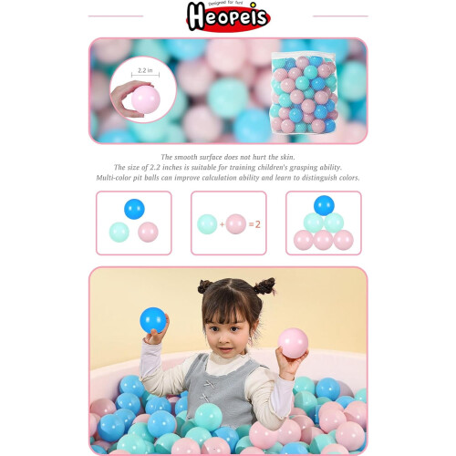 Ball Pit Balls Phthalate-Free BPA-Free100pcs 1