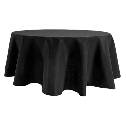 Rund dug 70 tommer polyester krølfri 1