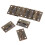 Μεντεσές από μπρούντζο αντίκα 35x22mm 10 τεμάχια 6