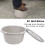 Portable commode pail thickened toilet bucket 1 piece 6