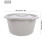 Portable commode pail thickened toilet bucket 1 piece 8