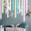 Striscioline di crêpe Sky Blue8Rolls 5