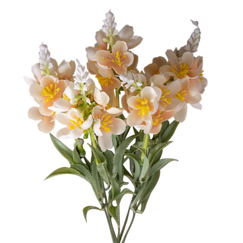Kunstig blomsterbuket til bryllupsdekoration 1 pakke 1