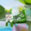 Mini Frog Figurines Resin Cake Toppers 12 Pieces 4