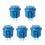 Rund tryckknapp för arkadspel 24 mm 5-pack 4