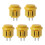 Rund tryckknapp för arkadspel 24 mm 5-pack 6