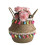 Seagrass woven planter with tassels foldable storage basket 3