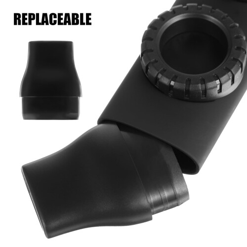 Kazoo Ersatzmembran Schwarz ABS 1 Set 2