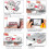 Cabinet Lock Stainless Steel U-Shaped Combination Padlock 5