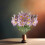Bouquet de fleurs artificielles réaliste 34 cm 7