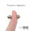 DESIGNICE Icke-piercing Nippelringklämmor 2 st 4