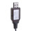USB-opladerkabel til 7,4V Li-ion fjernstyrede køretøjer og både 7