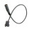 PVC-strømkonverterkabel til ventilator, 55x21mm til 4-benet 6