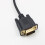 Mini DisplayPort til VGA-adapter sort plastik 1 stk. 5