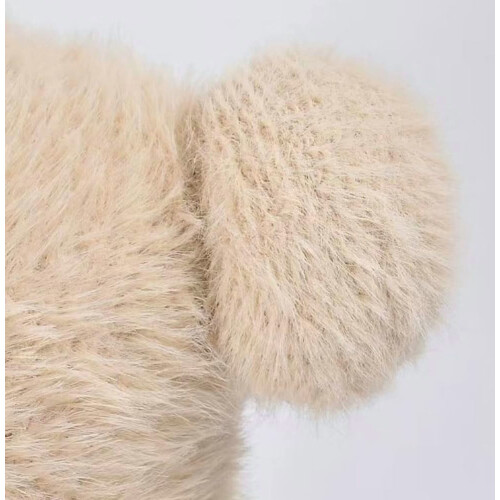 Teddybeer oorklap muts, trappermuts voor dames, winter ushanka 1