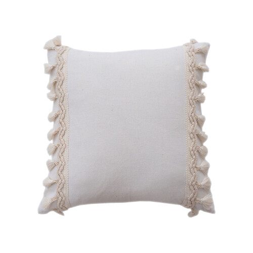 Polyester decorative pillow cover beige45x45cm 1