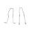 Κλιπ ελατηρίου συγκράτησης λαμπτήρα για λαμπτήρες H1H4H7, συσκευασία των 6 5