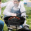 Plateau à viande noir pour barbecue (1 pièce) 2
