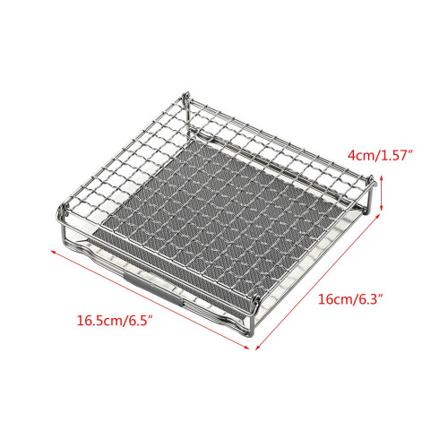 grille de cuisson pliable et portable pour le camping 1