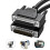 Stíněný kabel DB44 samec-samice/samec 26AWG 2