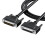 Stíněný kabel DB44 samec-samice/samec 26AWG 4