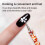 Nageldesign-Frässtift-Set mit Doppelkopf, 5-teilig, 12,5 cm 5