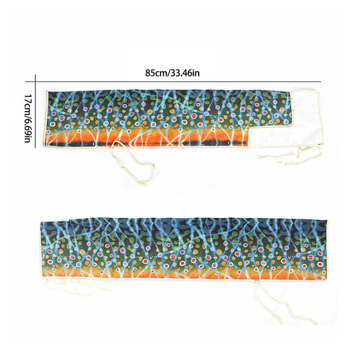 Fishing Rod Protective Sleeve Thick Nylon 1-Piece 2