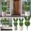 Hortensia artificiel en forme de lapin, vert 6
