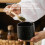Ceramic Airtight Storage Canister Matte Black 1300ml 7