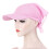 Gorra de béisbol para mujer con correa ajustable. 5
