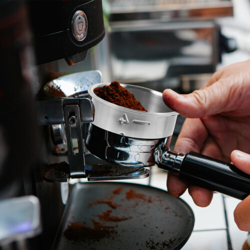 Espressofilterkopp i rustfritt stål, 1 sett 1