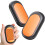 Magnetische, wiederaufladbare Handwärmer 2-in-1 Orange 2