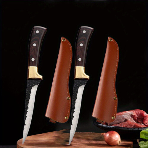 Ensemble de découpe de viande en acier inoxydable 3 pièces 2