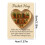 Heart-shaped acrylic card with ice crack effect 1 pc 3