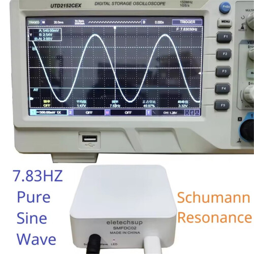 Schumann rezonancia impulzusgenerátor 7,83 Hz hang 1